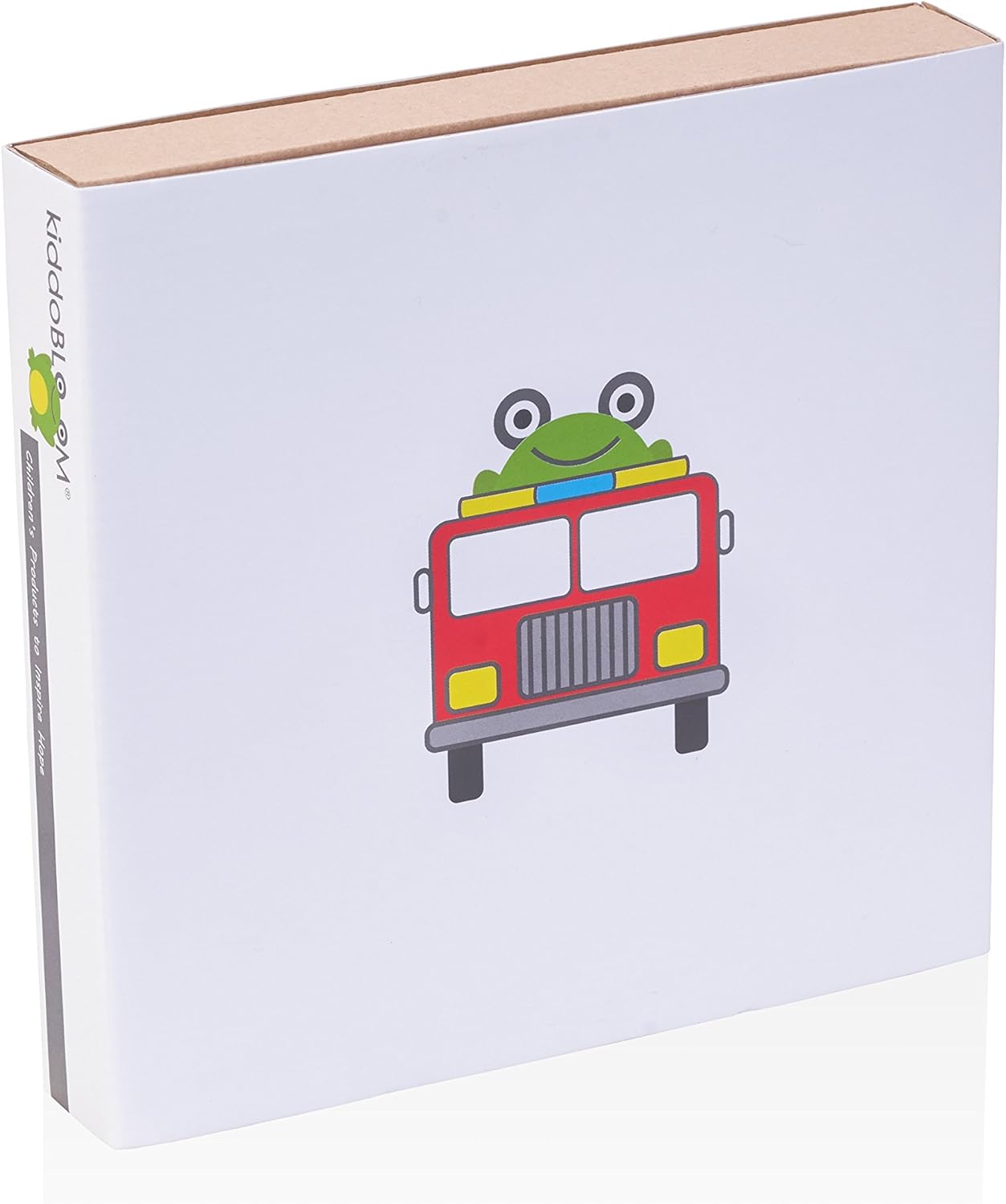 Kids Stainless Steel Utensil Set | Premium 304 (18/8) | Fun Fire Truck Design | 5-Piece Set: 2 Spoons, 2 Forks & 1 Butter Knife | Safe & Durable for Toddlers and Children